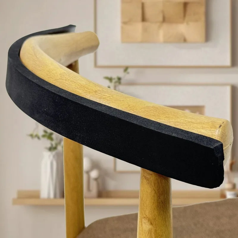 20/2M Foam Door Window Sealing Strip Self-adhesive Seam Sliding Strips Dustproof Soundproof Home Insulation Anti Collision Tape