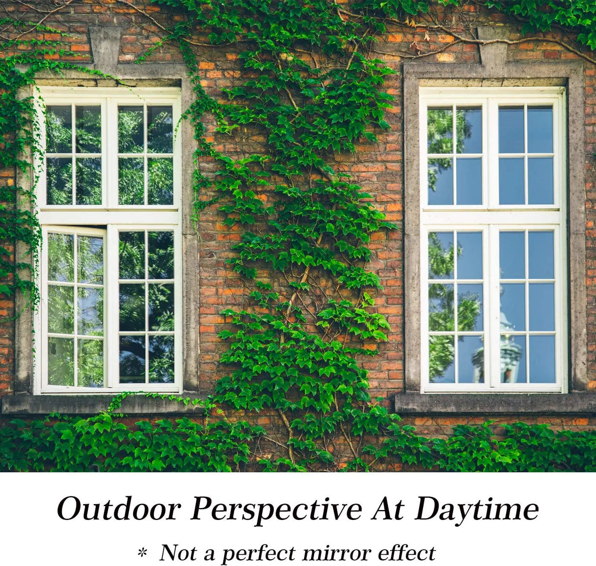 One Way Mirror Glass Film Privacy Film Self Adhesive Residential Window Film Heat Control Glare Reduction Anti UV Window Tinting