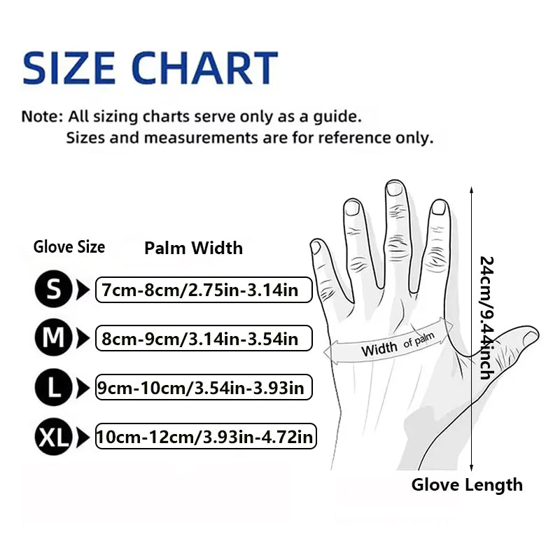 20/50/100PCS Disposable Black Nitrile Gloves for Household Use Latex Free Powder Free Cleaning Gloves Tattoo Hairdressing Tools