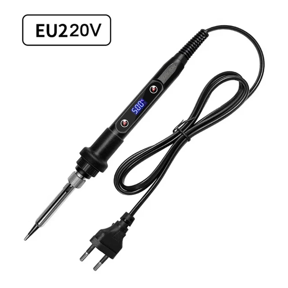 NEW Electric Soldering Iron 16IN1 80W LCD Digital Display 180-500 Adjustable Replaceable Head Soldering Iron Tin Pen Welding Kit