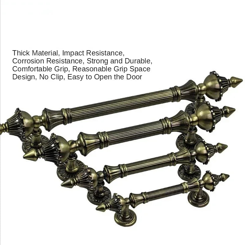 1PCS Open Door Handle Door Handle Open Child and Mother Door KTV European Wooden Handle