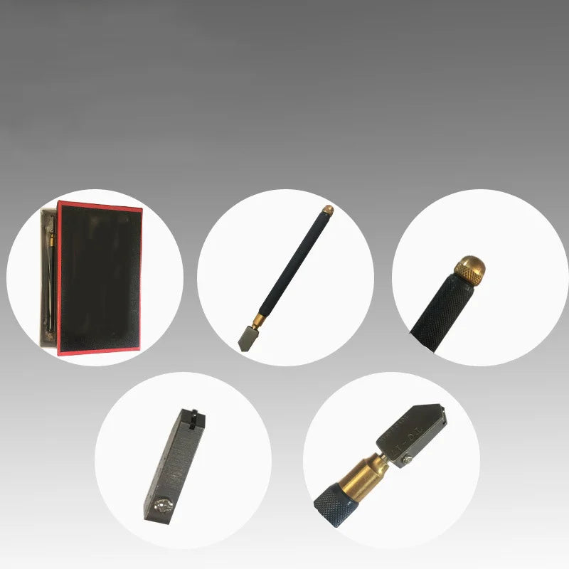 Professional Glass Cutting Wheel Glass Cutting Hand Tool TC-17 Glass Cutter Ceramic Tile Cutter TC-17 B Toyo Type Metal Handle