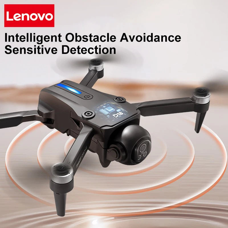Lenovo D18 GPS Drone 8K Aerial HD Dual Camera Intelligent Obstacle Avoidance Brushless Power 5G WIFI GPS Return Screen RC Drone