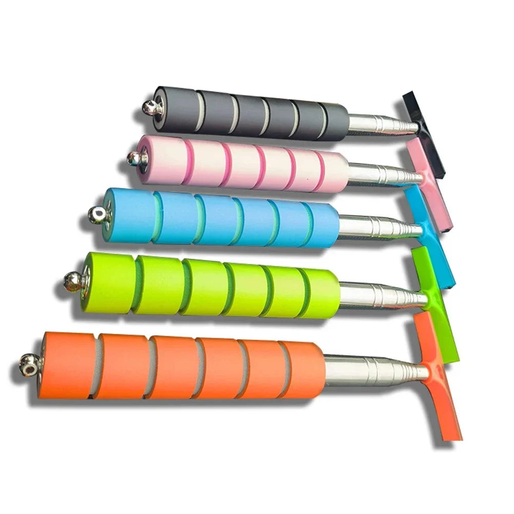 Portable Rainy Glass Window Cleaning Tool Wiper Telescopic Handle Car Side Mirror Squeegee Telescopic Rearview Mirror Squeegee