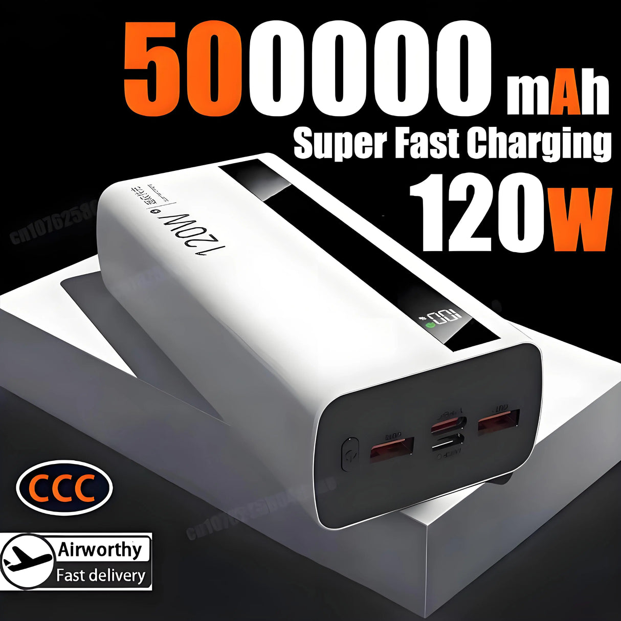 Xiaomi 200000mAh portable power bank 120W fast charging