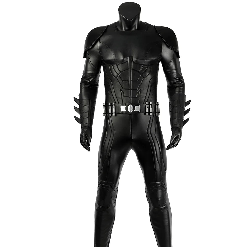 Bruce Cosplay Costume Wayne Men Disguise Full Set Halloween Carnival Suit