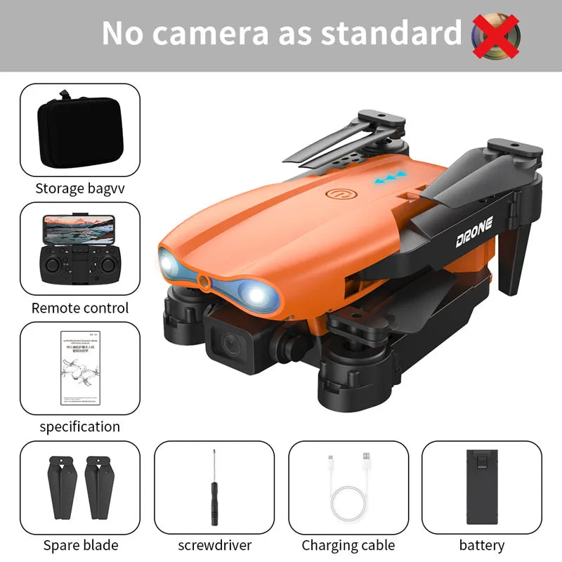 E99&K3 Pro Drone with 4K Dual Camera Optical Flow Aerial Photography Four Axis RC Aircraft fpv Fixed Height DronToy Foldable Toy