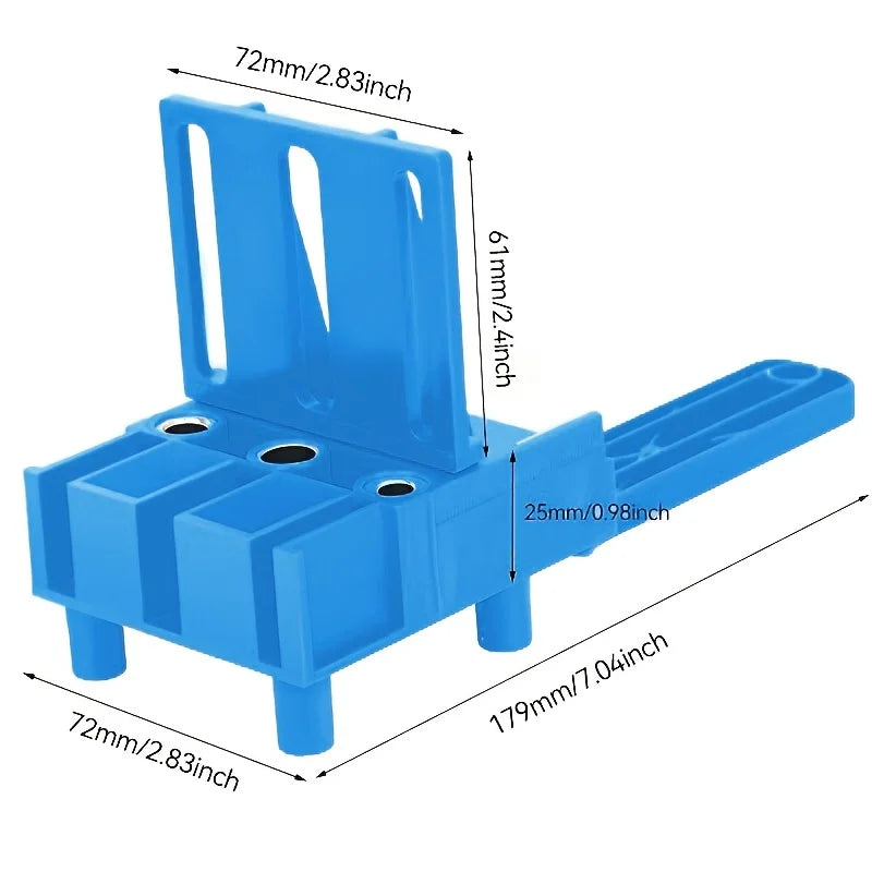 Drill Bits Drilling Locator Straight Hole Locator Carpenter Corner Clamp Woodworking Tool Handheld Drill Guide Hole Saw Tools