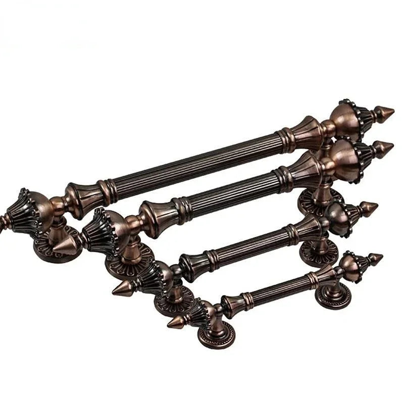 1PCS Open Door Handle Door Handle Open Child and Mother Door KTV European Wooden Handle