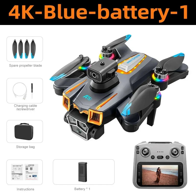 Lenovo A19 Pro Drones 5G WIFI Professinal 8K Camera 360°Angle Optical Flow Localization GPS Brushless Motor RC Quadcopter Dron