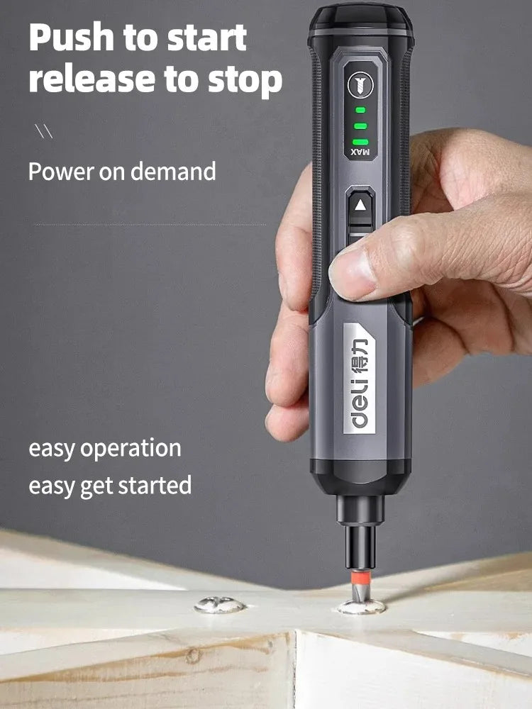 Mini Electric Screwdriver Set USB Rechargeable 2000mah Adjustment Power Dril Multi-function Disassembly Torque Repair Tools Kit