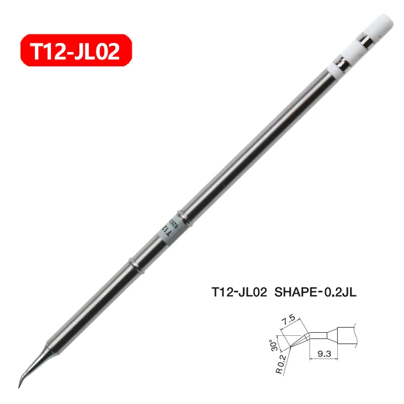 1pc T12 Soldering Iron tips Replacement Various models of Tip Electric Soldering Iron Tip T12- D4 D52 J02 JS02 BC3 CF4 KF KL