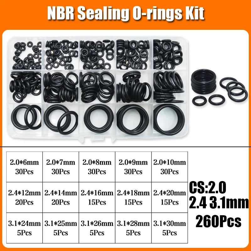 3230p O Ring Sealing Washer Nitrile Rubber NBR Oring High Temperature Oring Corrosion Oil Resist for Automotive Plumbing Gasket