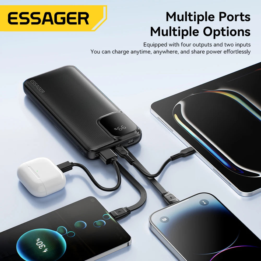 Essager 20000mAh portable power bank 5W fast charging