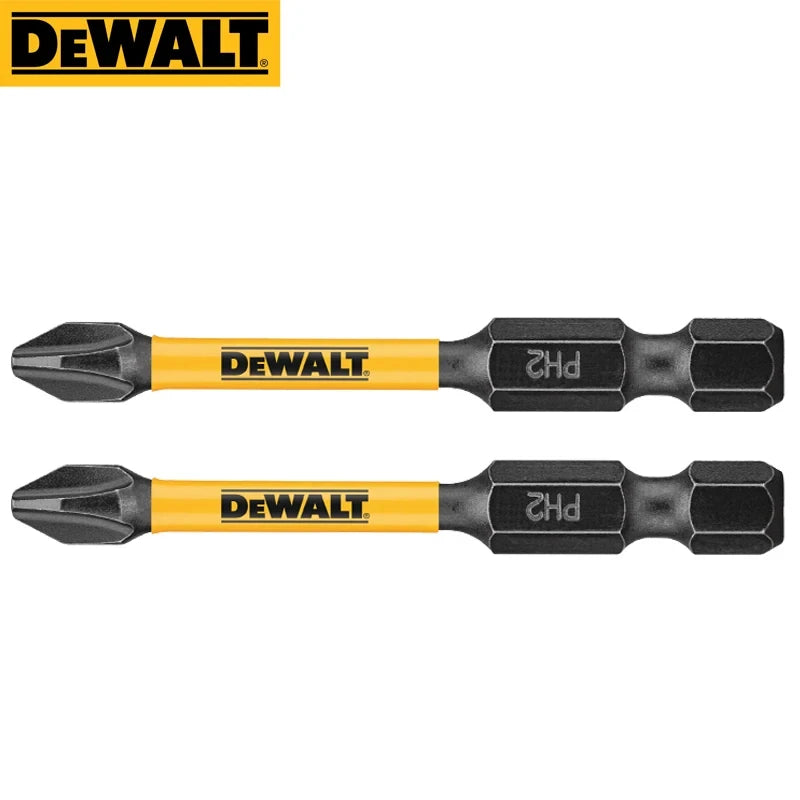 DEWALT Tool Accessories Combination Series Cross Slotted PH2 89MM 57MM 50MM Silver/Yellow Ring Sleeve Extension Rod