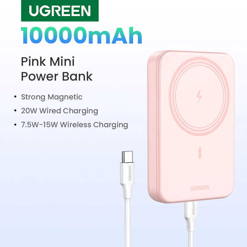 UGREEN 10000mAh portable power bank 20W fast charging