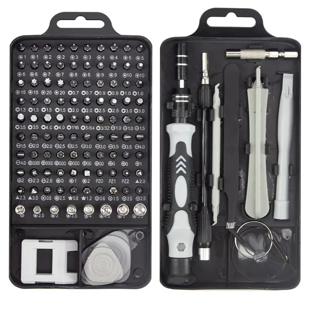 115-in-1 Precision Screwdriver Set with Magnetic Bits - Electronics Repair Tool Kit for Phone, Laptop, PC & DIY Projects