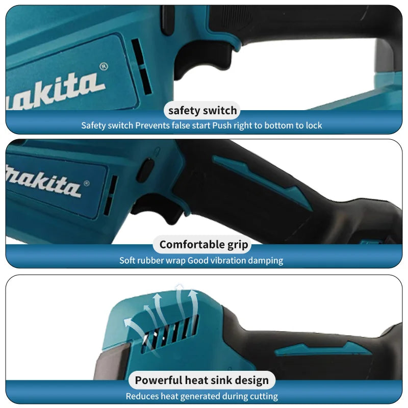 Makita DJR189 18V Cordless Electric Reciprocating Saw Brushless Rechargeable Wood Metal Cutting Saw Portable Saw Power Tool