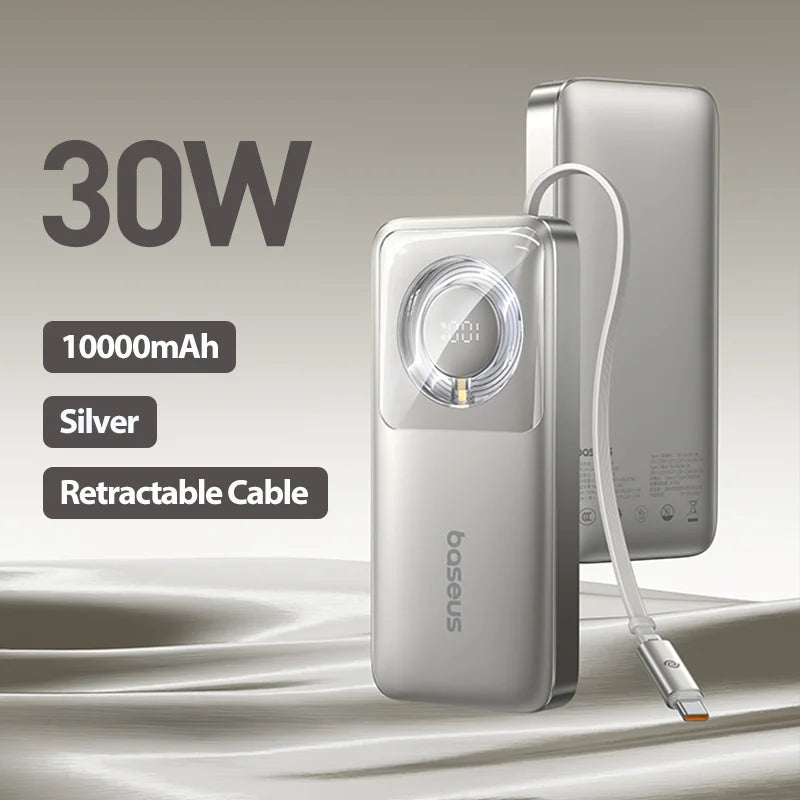 Baseus 20000mAh portable power bank 65W fast charging