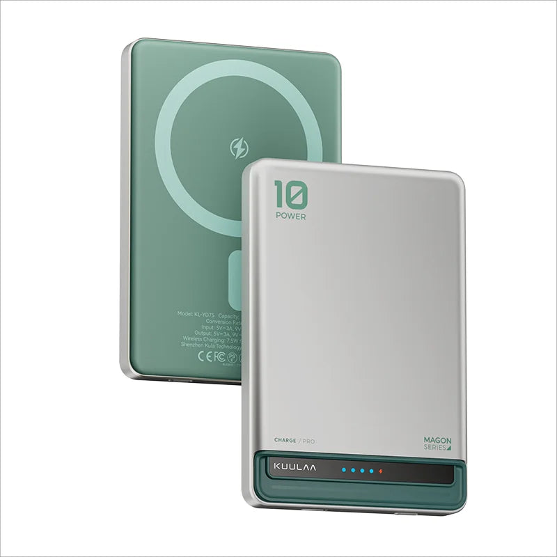 KUULAA 10000mAh portable power bank 20W fast charging