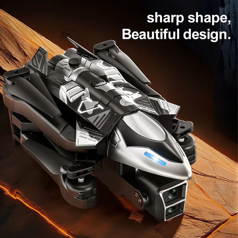 A66 Dual Lens Drone 8k High-definition Aerial Photography Obstacle Avoidance Aircraft Spray Remote Control Aircraft Toys