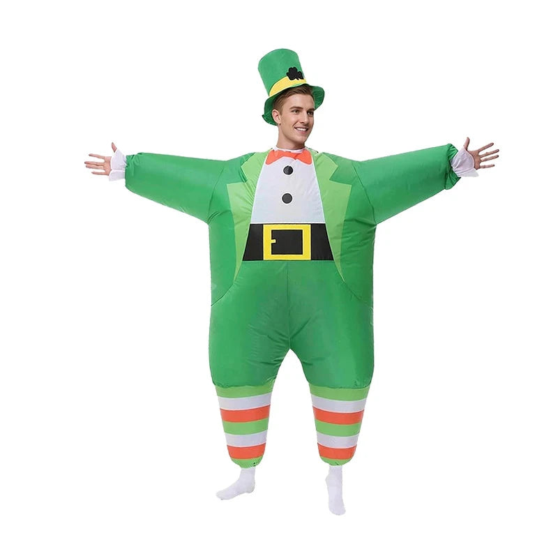 Adult Unicorn Dinosaur Rabbit Inflatable Costumes Animal Role-playing Outfits Halloween Party Performance Wear Fesival Garment