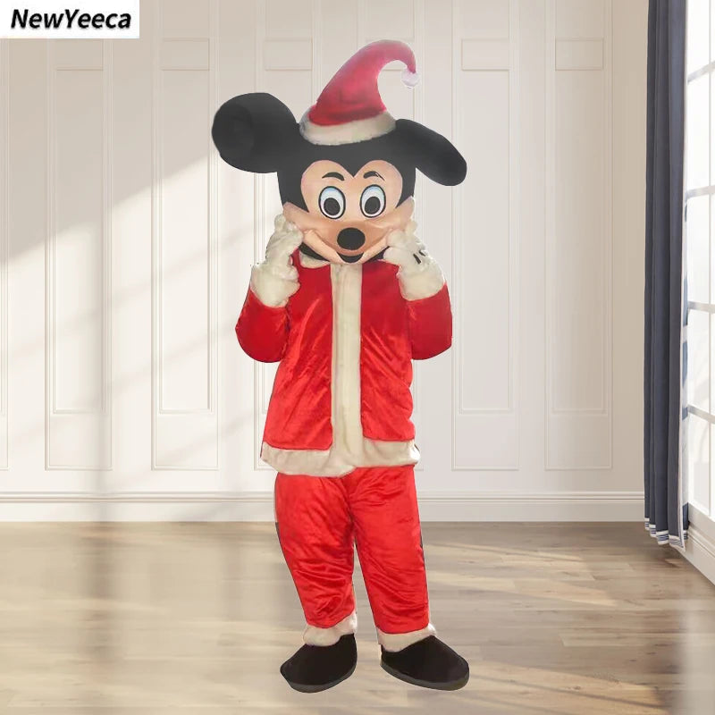 Hot Sale Mickey Minnie Mouse Cartoon Character Costume Anime Stitch Mascot Costume Christmas Party Props Advertising Fancy Dress