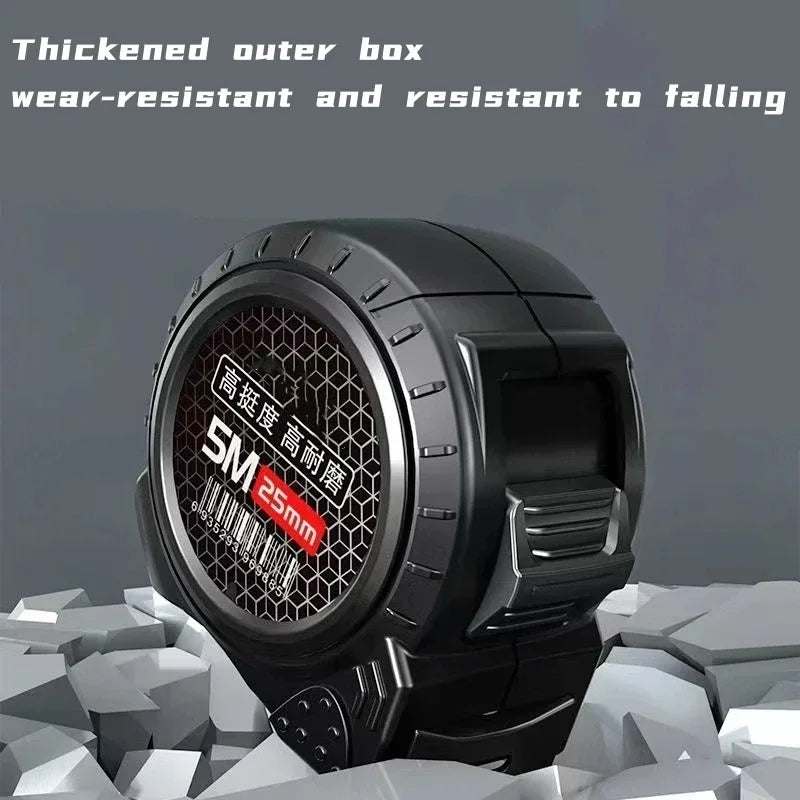 Measuring Tape Self 5/10M High Precision Wear-resistant Ruler Measuring Tools Locking Fluorescent Steel Tape Measure Retractable