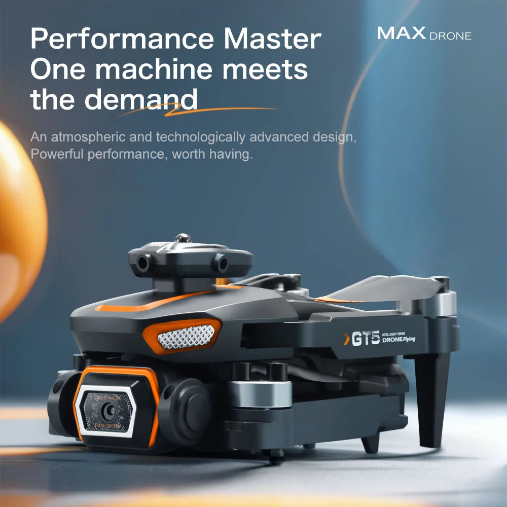 Lenovo GT5 Mini Drone 4K Professional 8K HD Camera RC with screen Brushless Optical flow Quadcopter Obstacle Avoidance toy