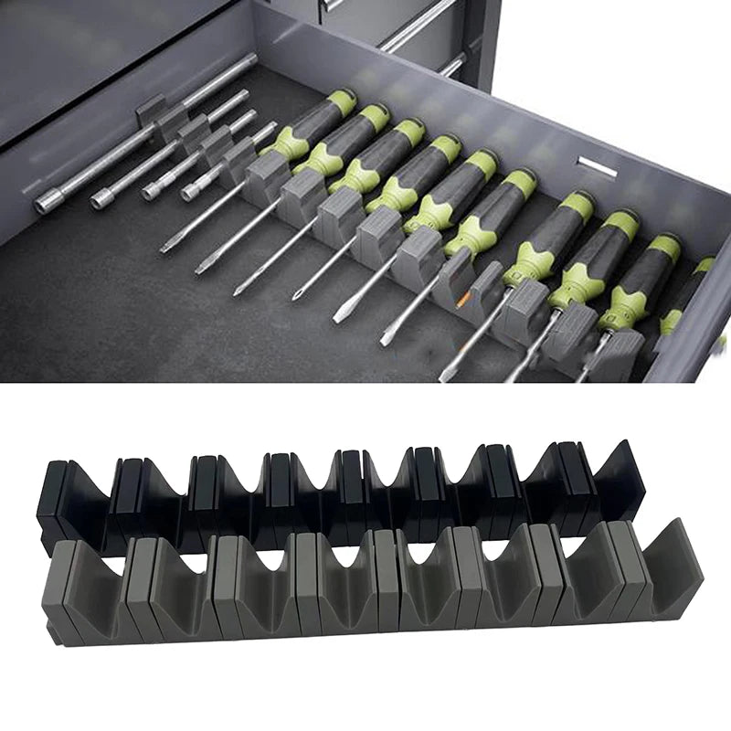 16 Modular Screwdriver Storage Box Multi-Purpose Hardware Tool Adjustable Durable Plastic Tool Box Gadget