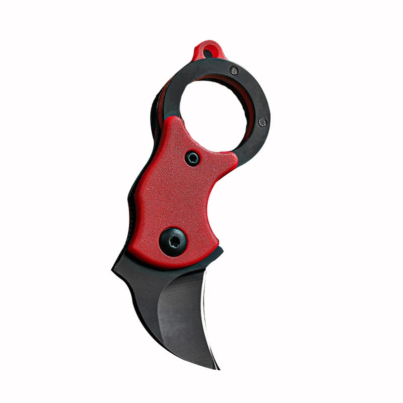 Mini Fox Necklace Pocket Knife Outdoor Portable Defense Eagle Claw Folding Knife Home Travel Open Box Keychain Folding Knife