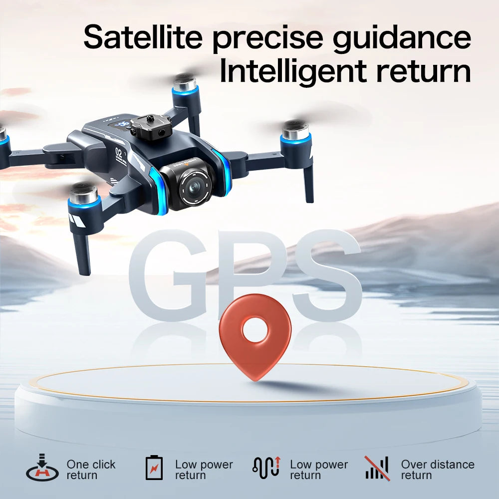 Lenovo XT808 GPS Drone 8K Professional 4K HD Dual Camera Brushless Motor WIFI FPV RC Folding Quadcopter Helicopter kids toys