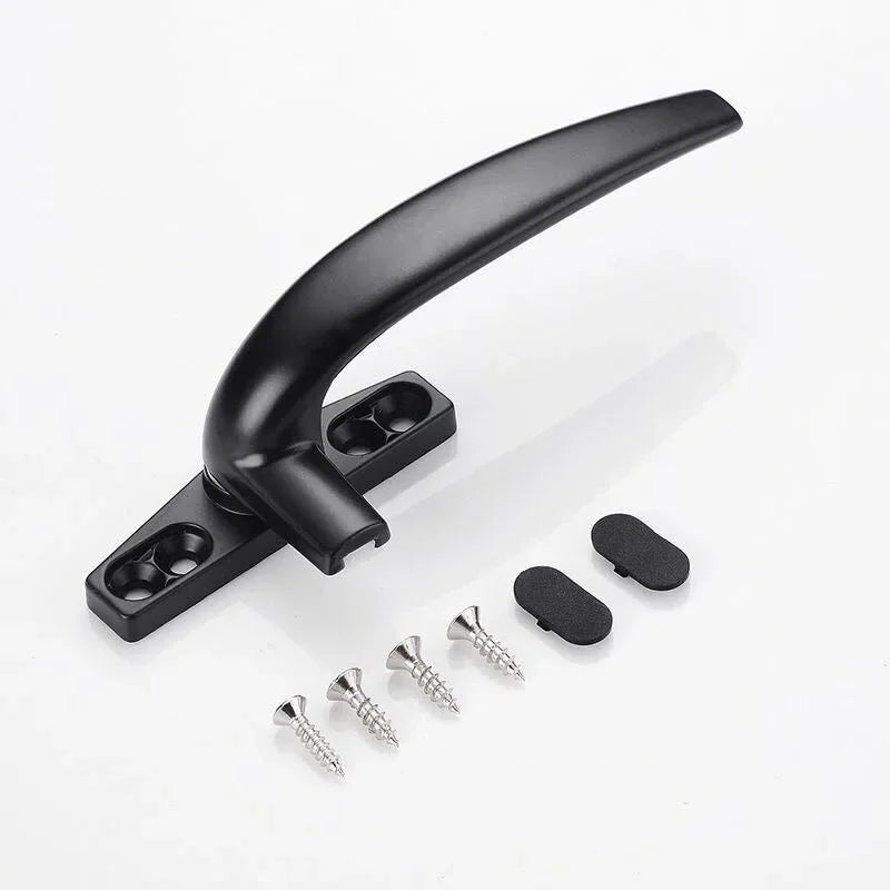 ZEXEF Left Right Handle Wide Aluminum Alloy Hand for Window Universal 15mm Accessories Building Armed Hardware Doors Adhesive