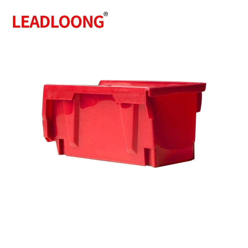 LEADLOONG V3 Garage Box 12pc 11x5x5inch/27.6*13.9*12.8cm Workshop Goods Shelves Organizer Bin Screw Parts Hardware Storage Case