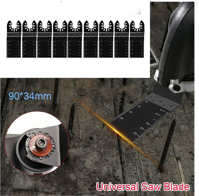 20 Piece Multi-Purpose Renovator Saw Blade Set Power Tool Accessories General Purpose Cutting Blades Oscillating Saw Blades