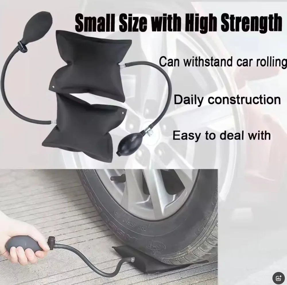 New Car Door Window Open Air Bag Pump Wedge Pad Entry Inflatable Shim Tools Professional Universal Air Pump Wedge Hand Tool