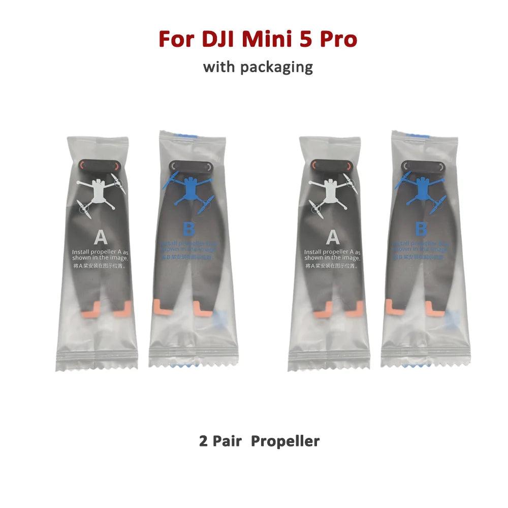 Original Propeller Blade for DJI Mini 5 Pro 6028F Replacement Quick Release Folding Wings Accessory for Mini 5 Pro Repair Parts
