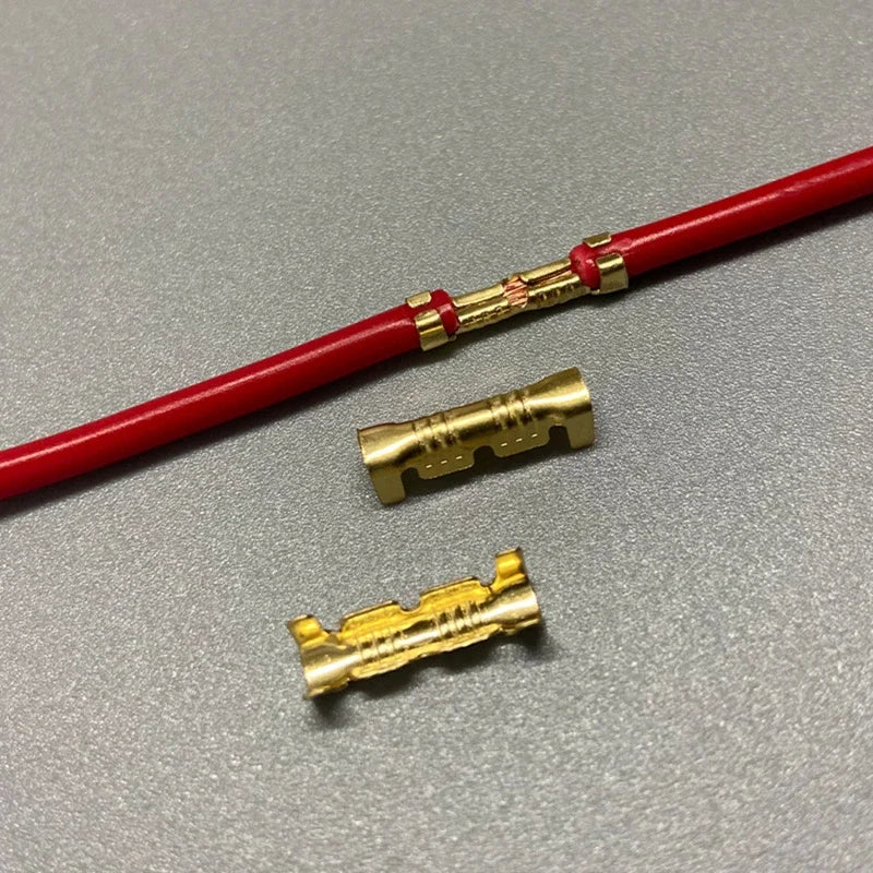 100pcs 453 U-shaped Terminal Wire Quick Connector Terminal Small Tooth Fascia Terminal 0.5-1.5mm2