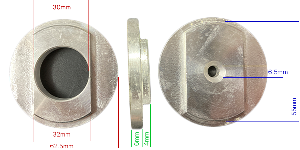 Adjustable load-bearing structural support bay pole jack for UPVC/aluminium/timber windows, doors and construction - Round Bay Jack, LINIAR LAN332