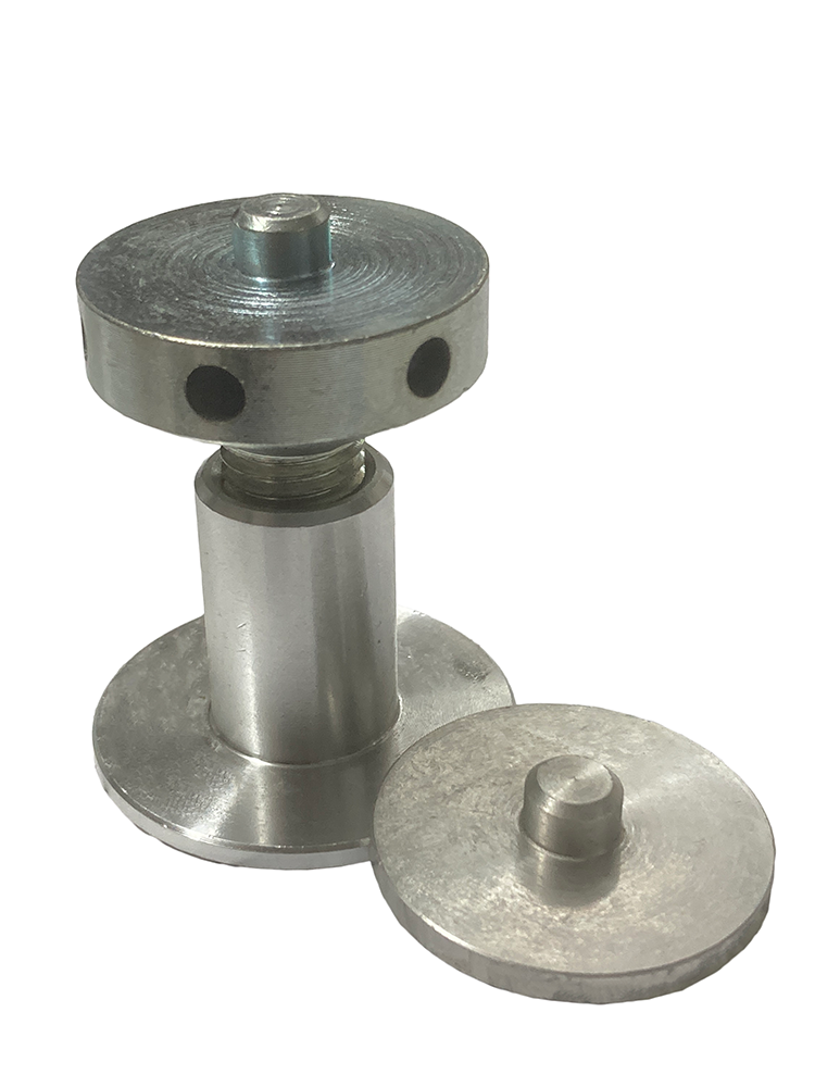 Adjustable load-bearing structural support bay pole jack for UPVC/aluminium/timber windows, doors and construction - Round Bay Jack, EUROCELL BB42/11