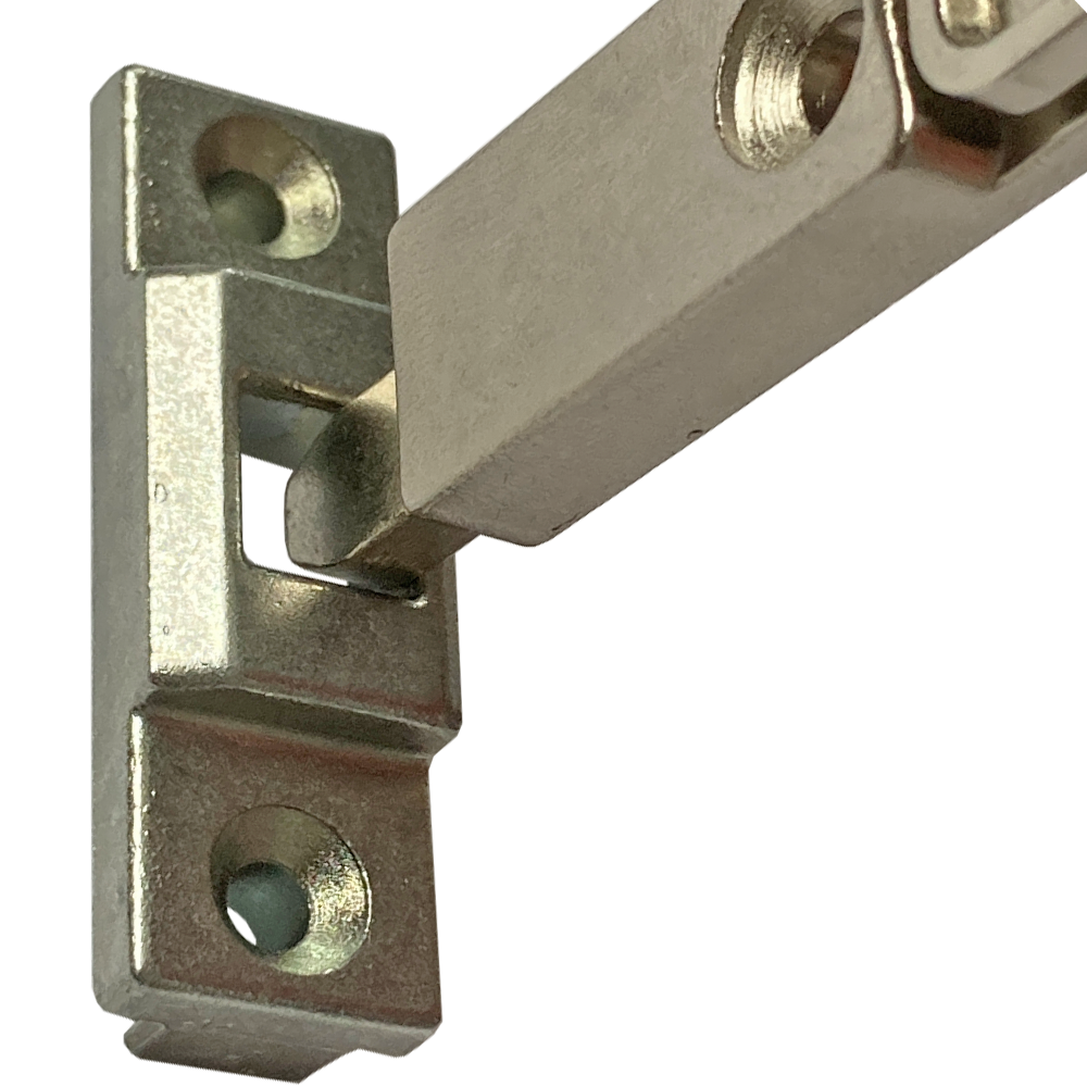 Finger Operated Shootbolt Lock for UPVC, Timber and Aluminium Windows and Doors - Including Keep and Screws