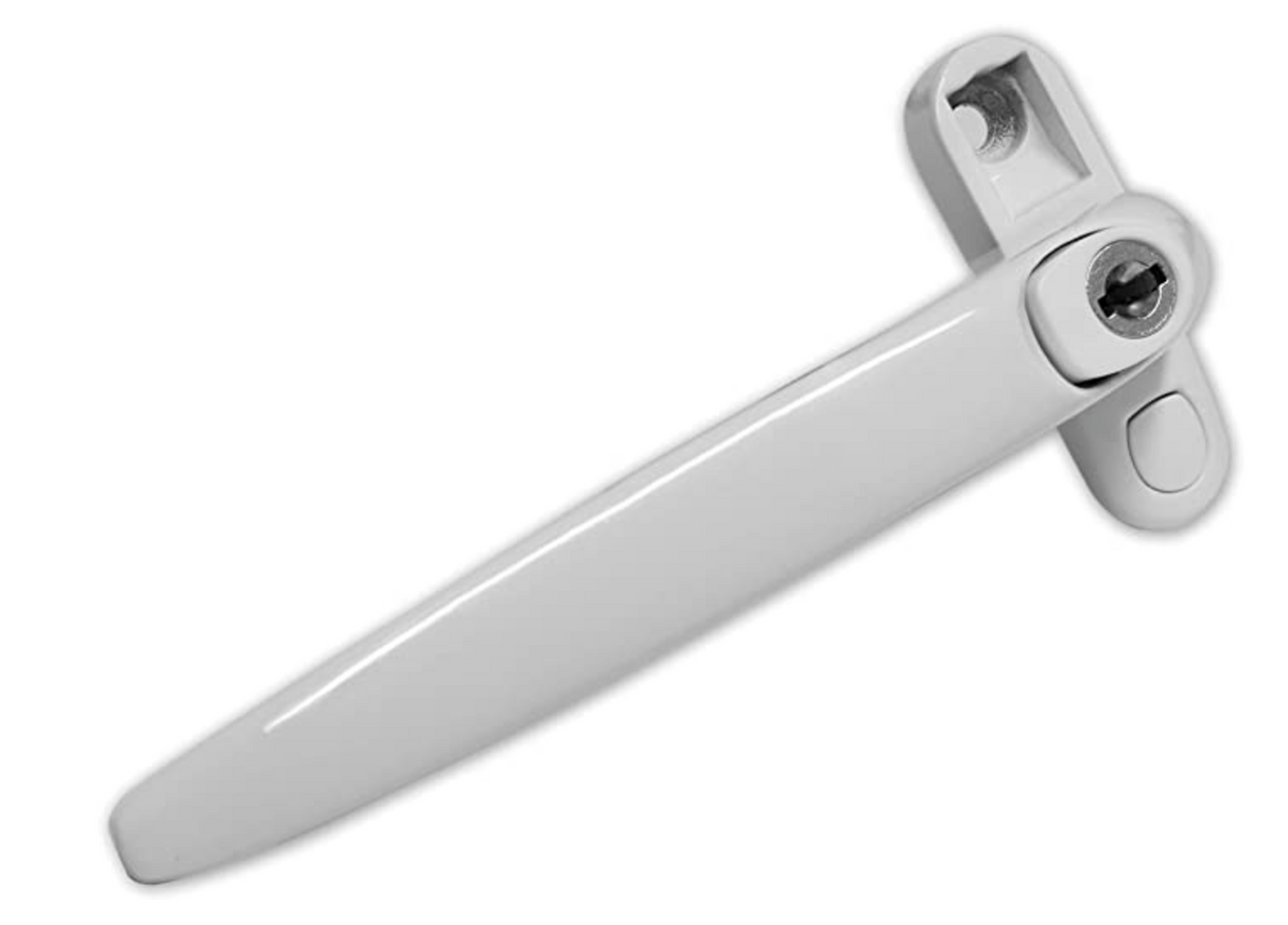 Replacement UPVC Window Handle - Inline 35mm Available in White, Polished Chrome, Polished Gold, Satin Silver and Black