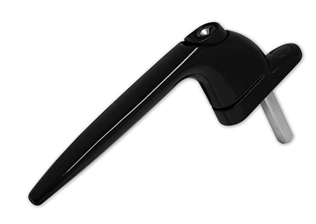 Replacement UPVC Window Handle - Inline 35mm Available in White, Polished Chrome, Polished Gold, Satin Silver and Black