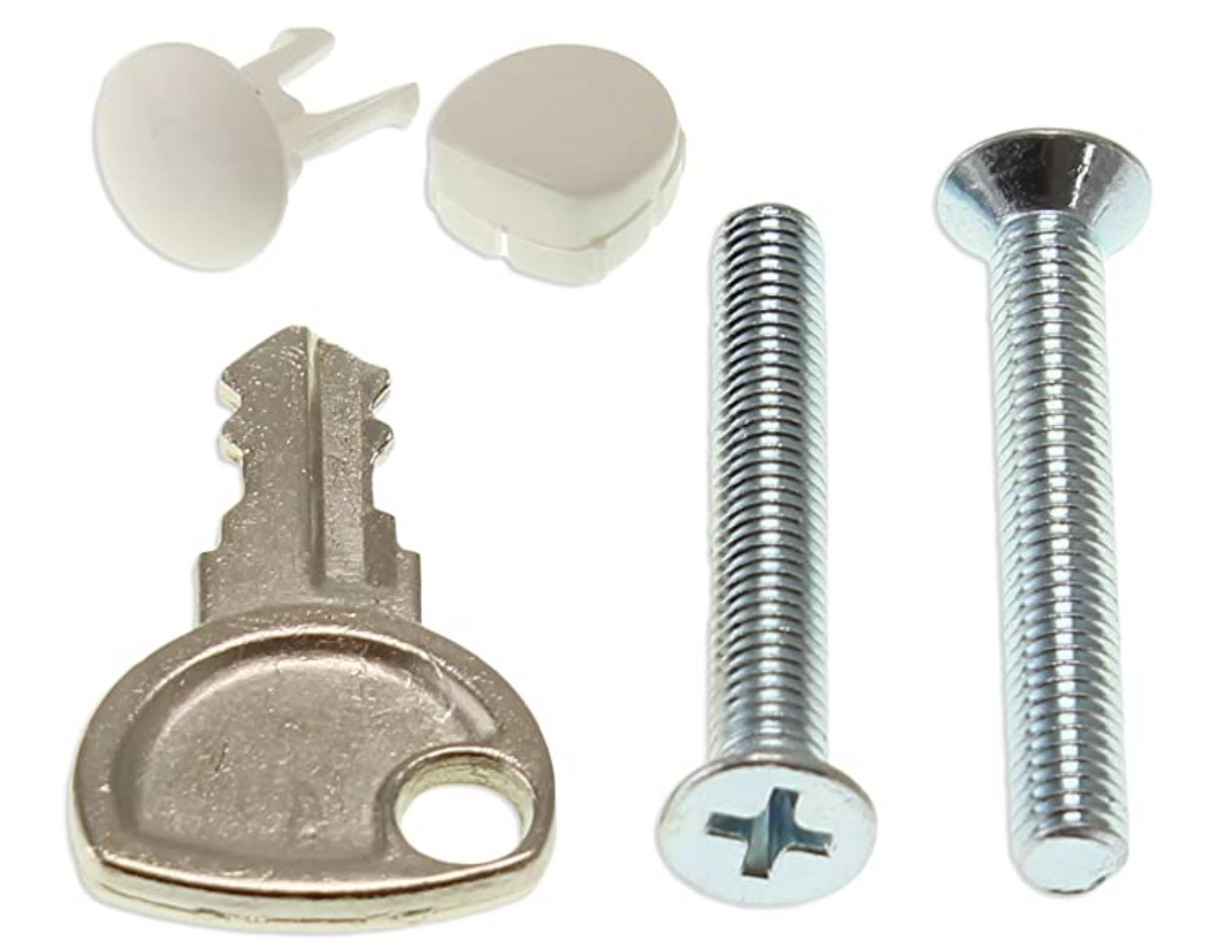 Replacement UPVC Window Handle - Inline 35mm Available in White, Polished Chrome, Polished Gold, Satin Silver and Black