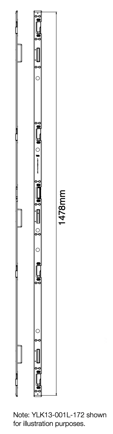 Yale Lockmaster Multipoint UPVC Door Lock Inc. Left or Right Keep