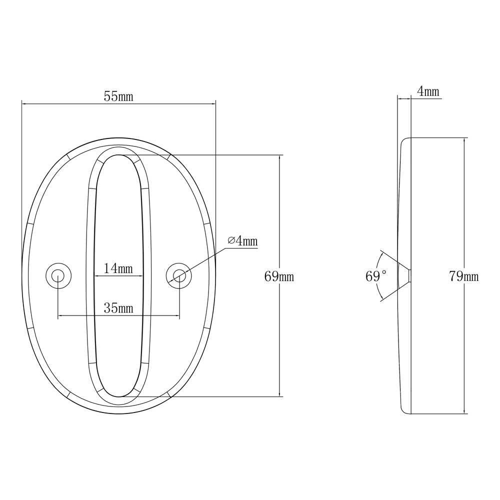 Elegant Front Door House Number Numerals in White, Polished Chrome, Polished Gold, Satin Silver, Black, 0, 1, 2, 3, 4, 5, 6, 7, 8, 9