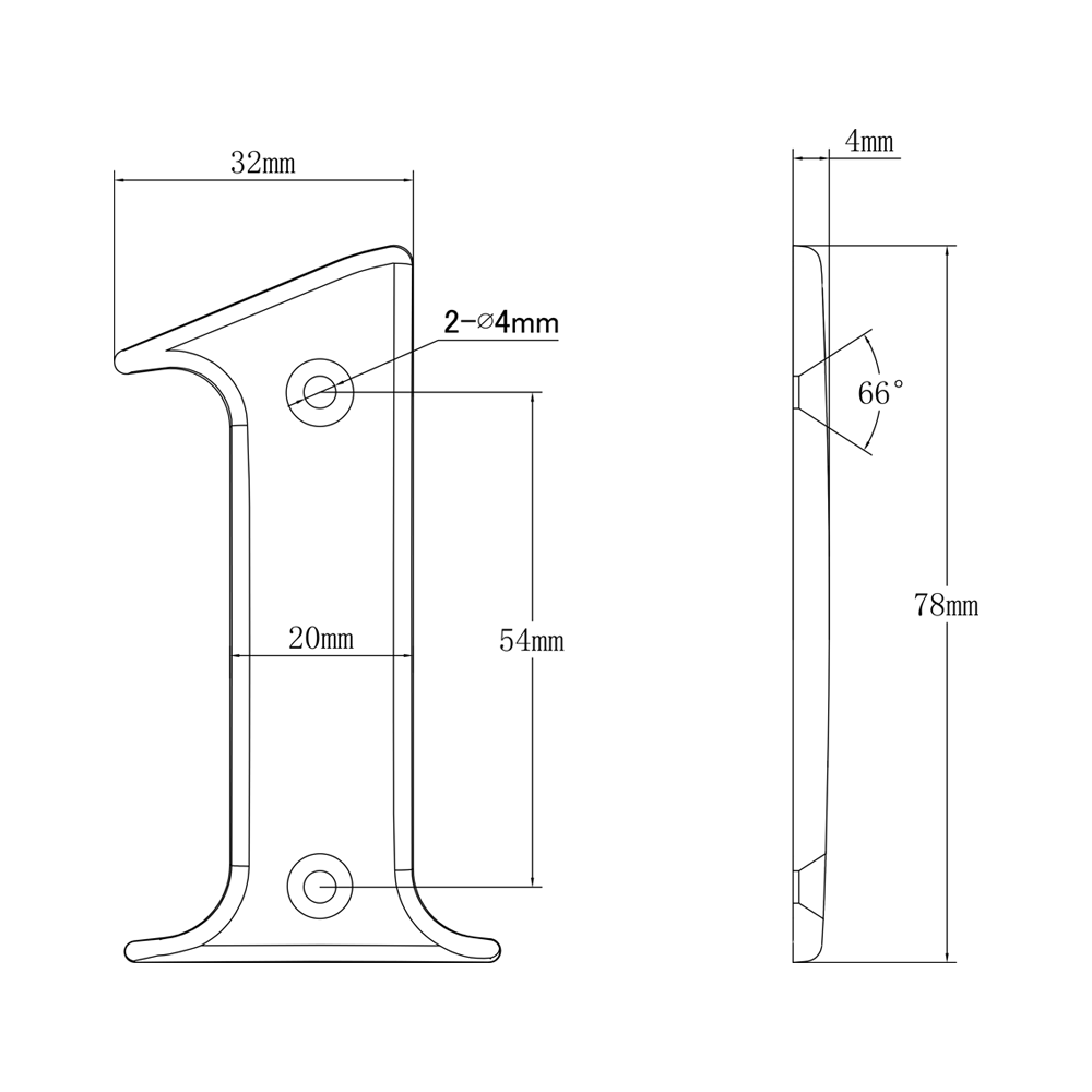Elegant Front Door House Number Numerals in White, Polished Chrome, Polished Gold, Satin Silver, Black, 0, 1, 2, 3, 4, 5, 6, 7, 8, 9