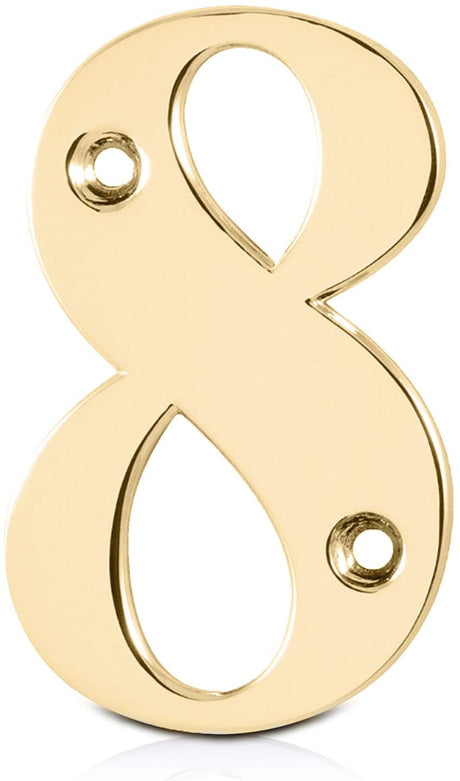 Door Numbers Gold