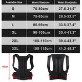 Back Brace Posture Support for Women and Men, Shoulder Straightener, Adjustable Full Back Support for Upper and Lower Back