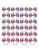 Union Flag Bow Headband – Classic 40s-Inspired Hair Accessory in Multi UK